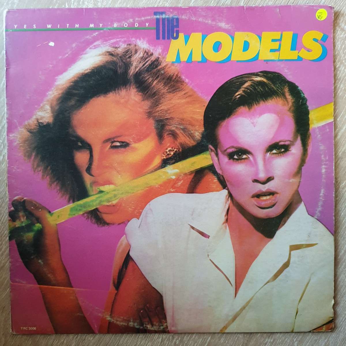The Models  Yes With My Body -  Vinyl Record - Opened  - Very-Good- Quality (VG-)