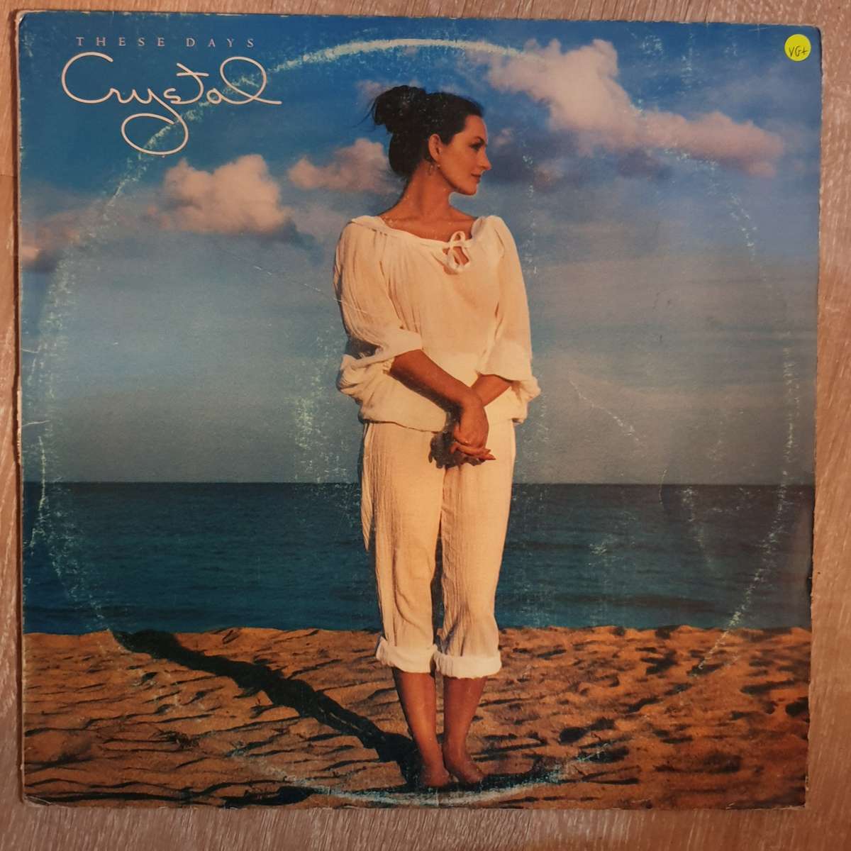 Crystal Gayle  Crystal - Vinyl LP Record - Opened  - Very-Good+ Quality (VG+)