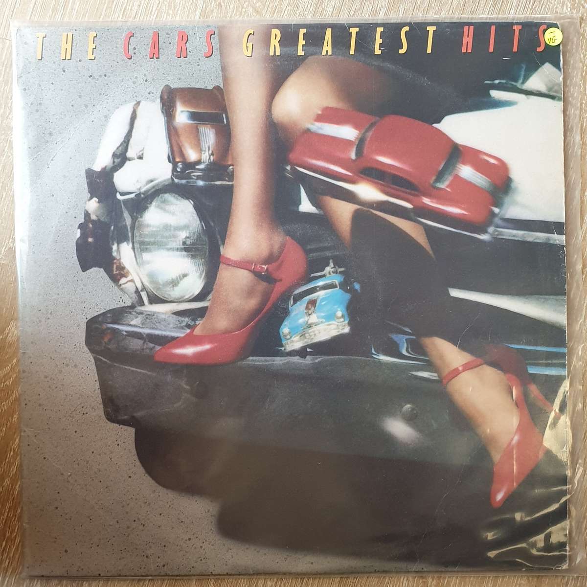 The Cars - Greatest Hits - Vinyl LP Record - Opened  - Very-Good- Quality (VG-)