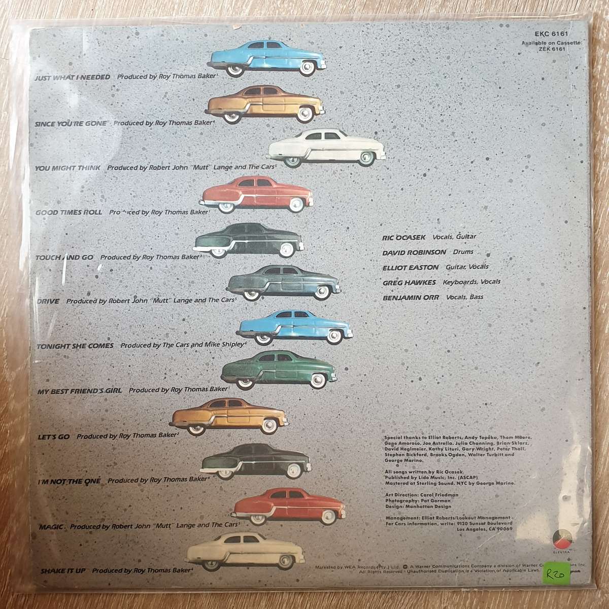 The Cars - Greatest Hits - Vinyl LP Record - Opened  - Very-Good- Quality (VG-)