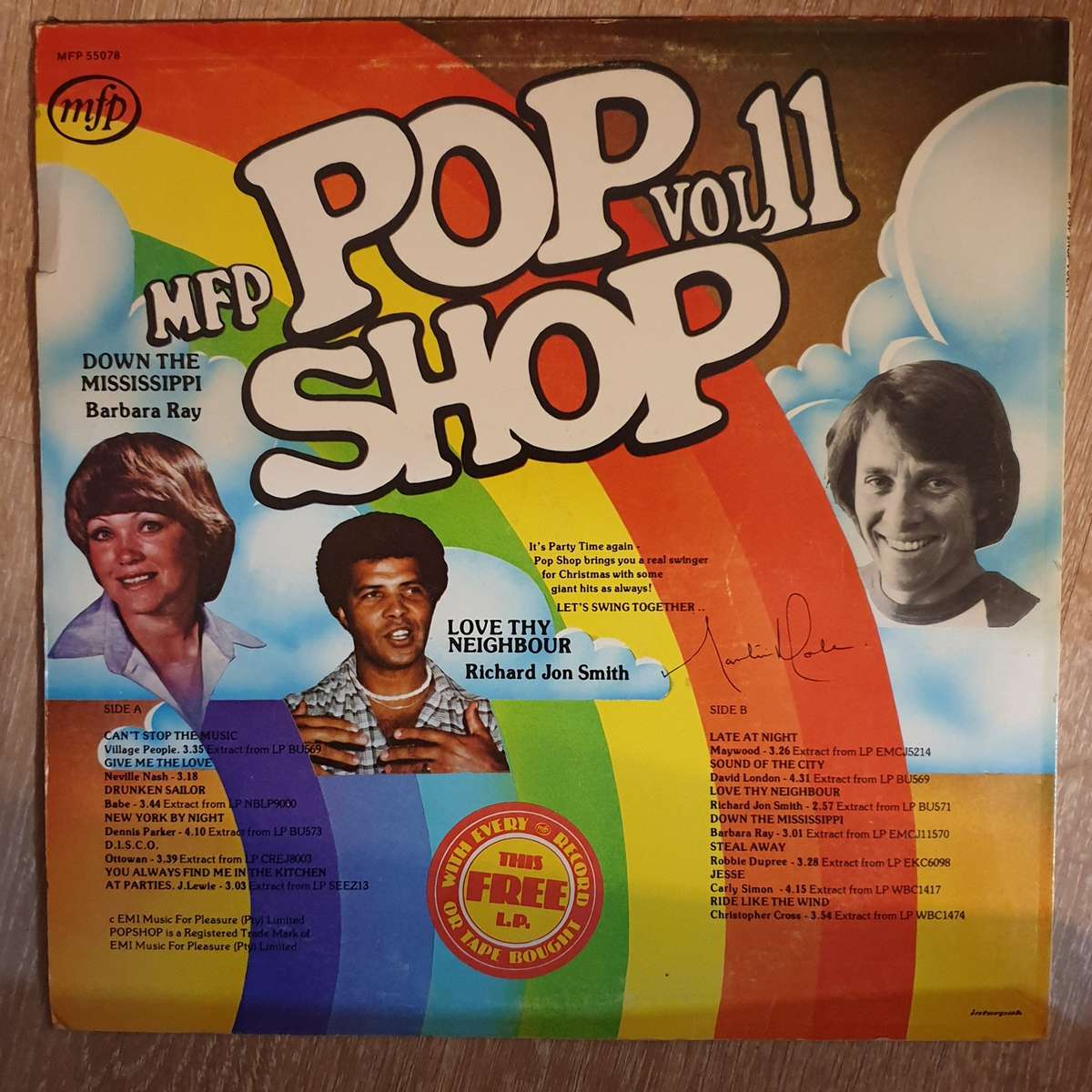 Pop Shop Vol 11 - Vinyl LP Record - Opened  - Very-Good+ Quality (VG+)