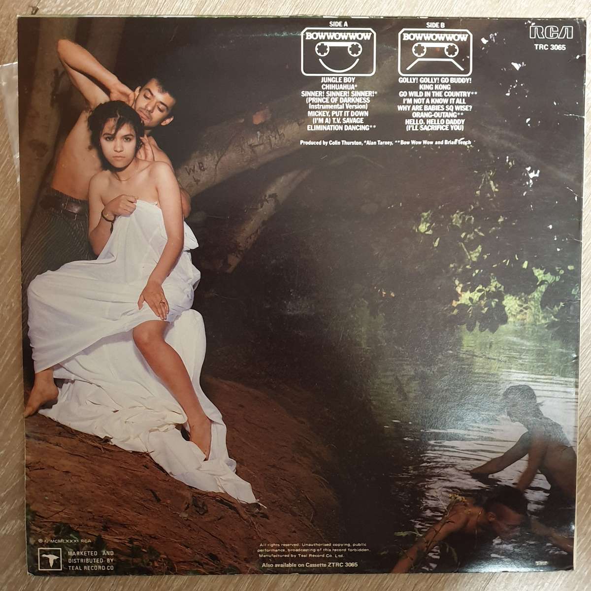 Bow Wow Wow  See Jungle! See Jungle! Go Join Your Gang Yeah, City All Over! Go Ape Crazy! -...