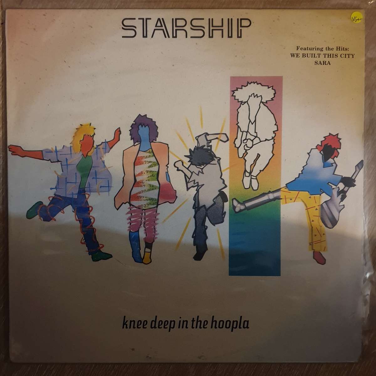 Starship  Knee Deep In The Hoopla -  Vinyl LP Record - Very-Good+ Quality (VG+)