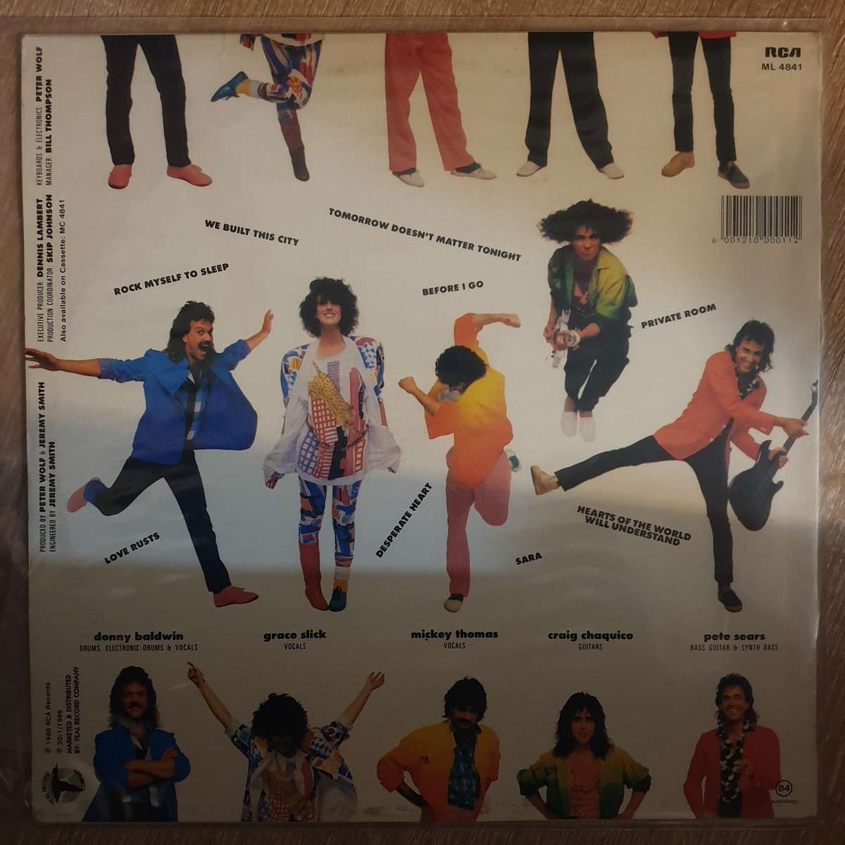 Starship  Knee Deep In The Hoopla -  Vinyl LP Record - Very-Good+ Quality (VG+)