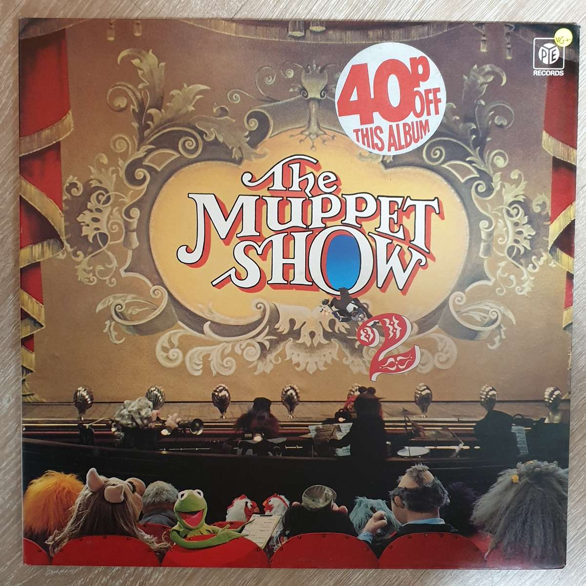 The Muppets  The Muppet Show 2 -  Vinyl LP - Opened  - Very-Good+ Quality (VG+)