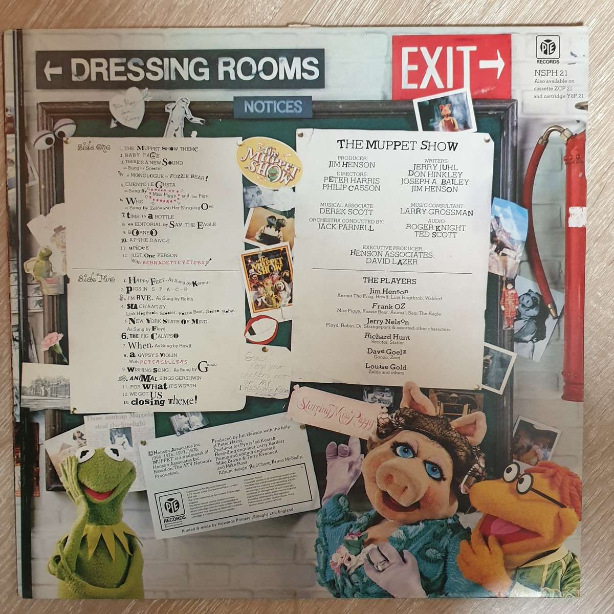The Muppets  The Muppet Show 2 -  Vinyl LP - Opened  - Very-Good+ Quality (VG+)