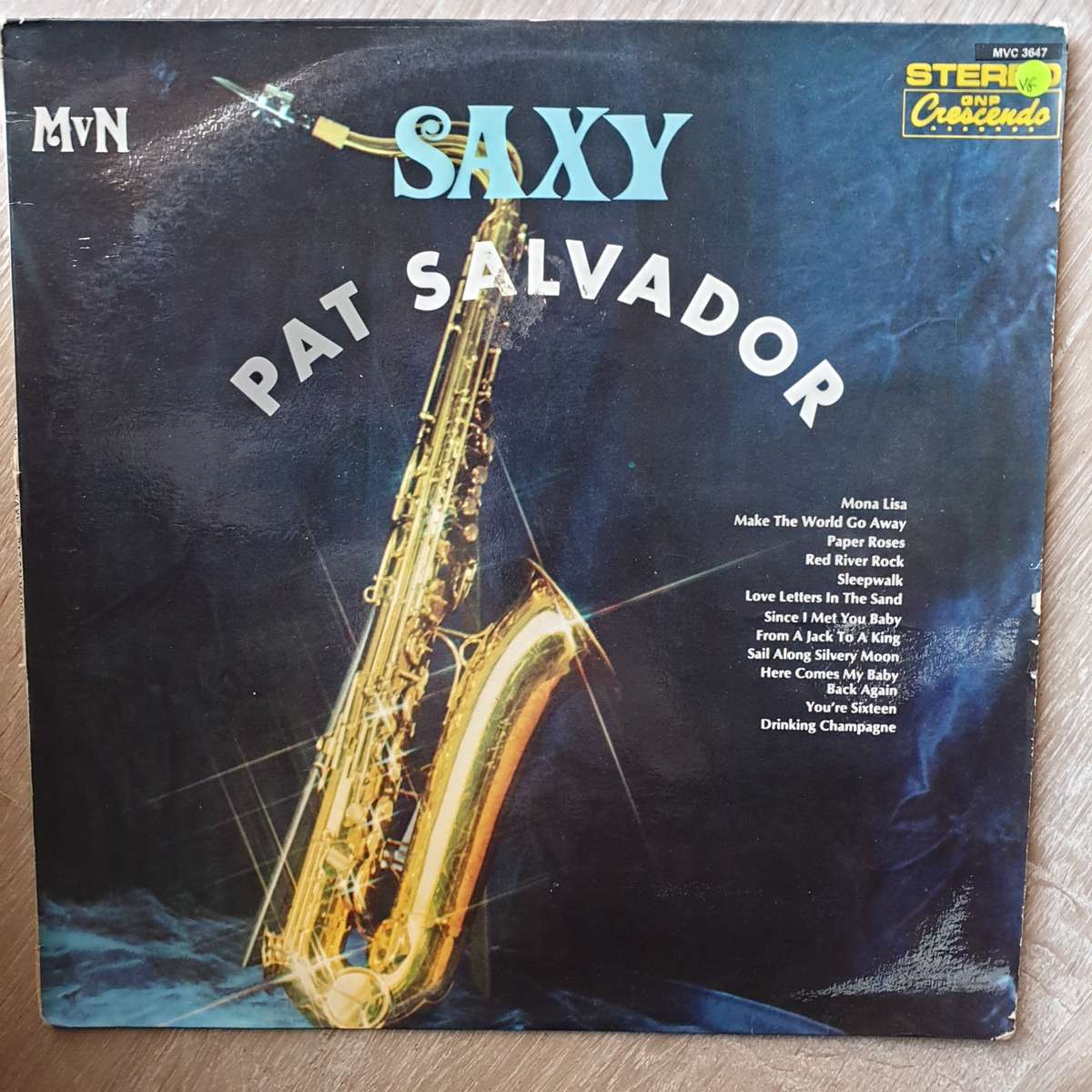 Pat Salvador  Saxy - Vinyl LP Record - Very-Good Quality (VG)