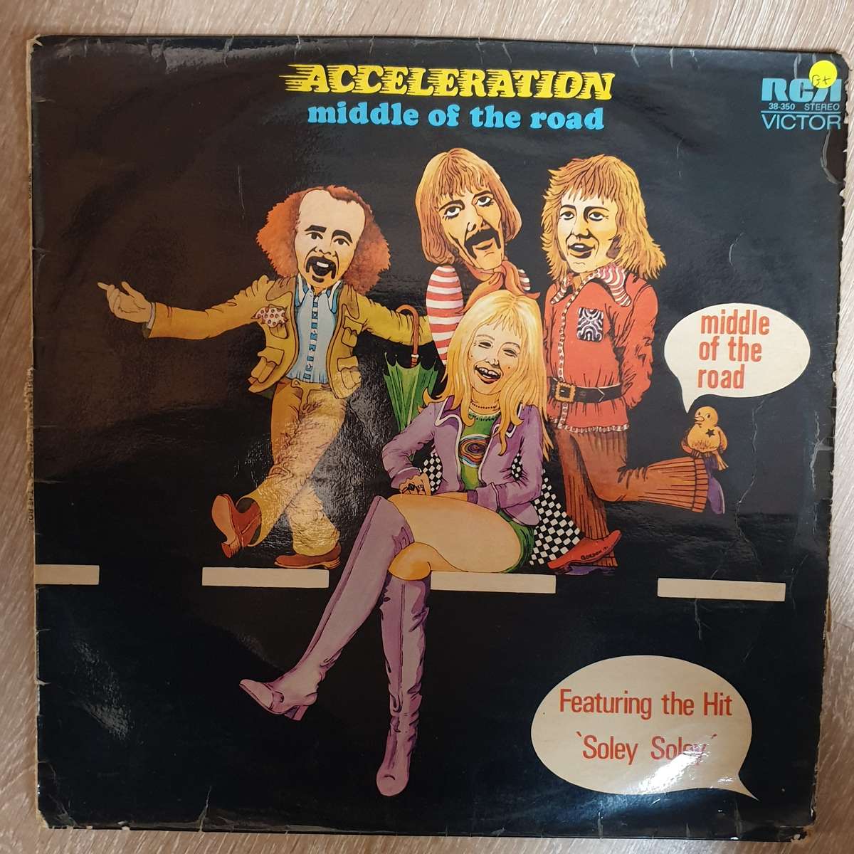 Middle Of The Road  Acceleration - Vinyl LP Record - Good+ Quality (G+)