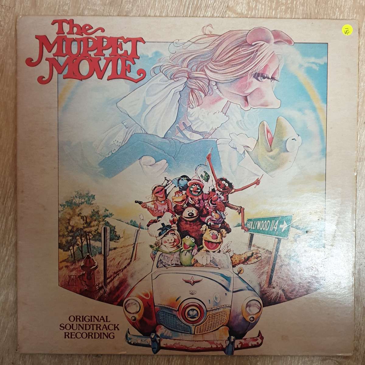 The Muppet Movie - Original Soundtrack Recording -  Vinyl LP Record - Opened  - Very-Good- Qualit...