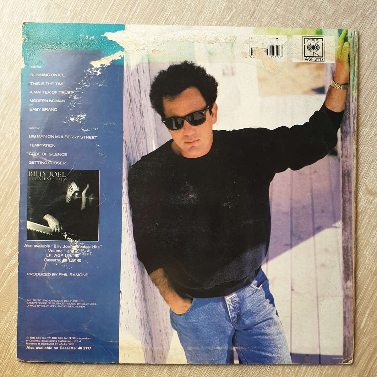 Billy Joel - The Bridge  - Vinyl LP Record - Good+ Quality (G+)