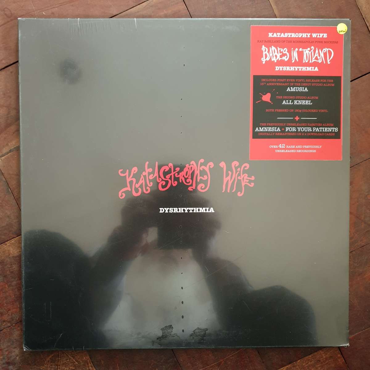 Katastrophy Wife  Dysrhythmia - Babes in Toyland - Vinyl LP Record - Sealed