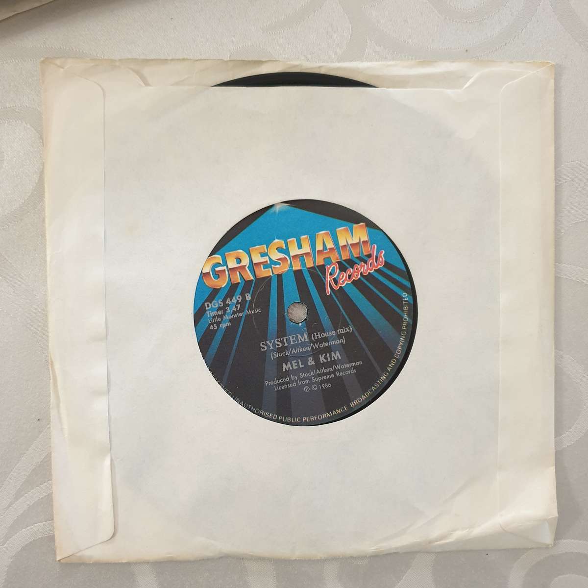 Mel & Kim  Showing Out (Get Fresh At The Weekend) - Vinyl 7" Record - Very-Good+ Quality (VG+)