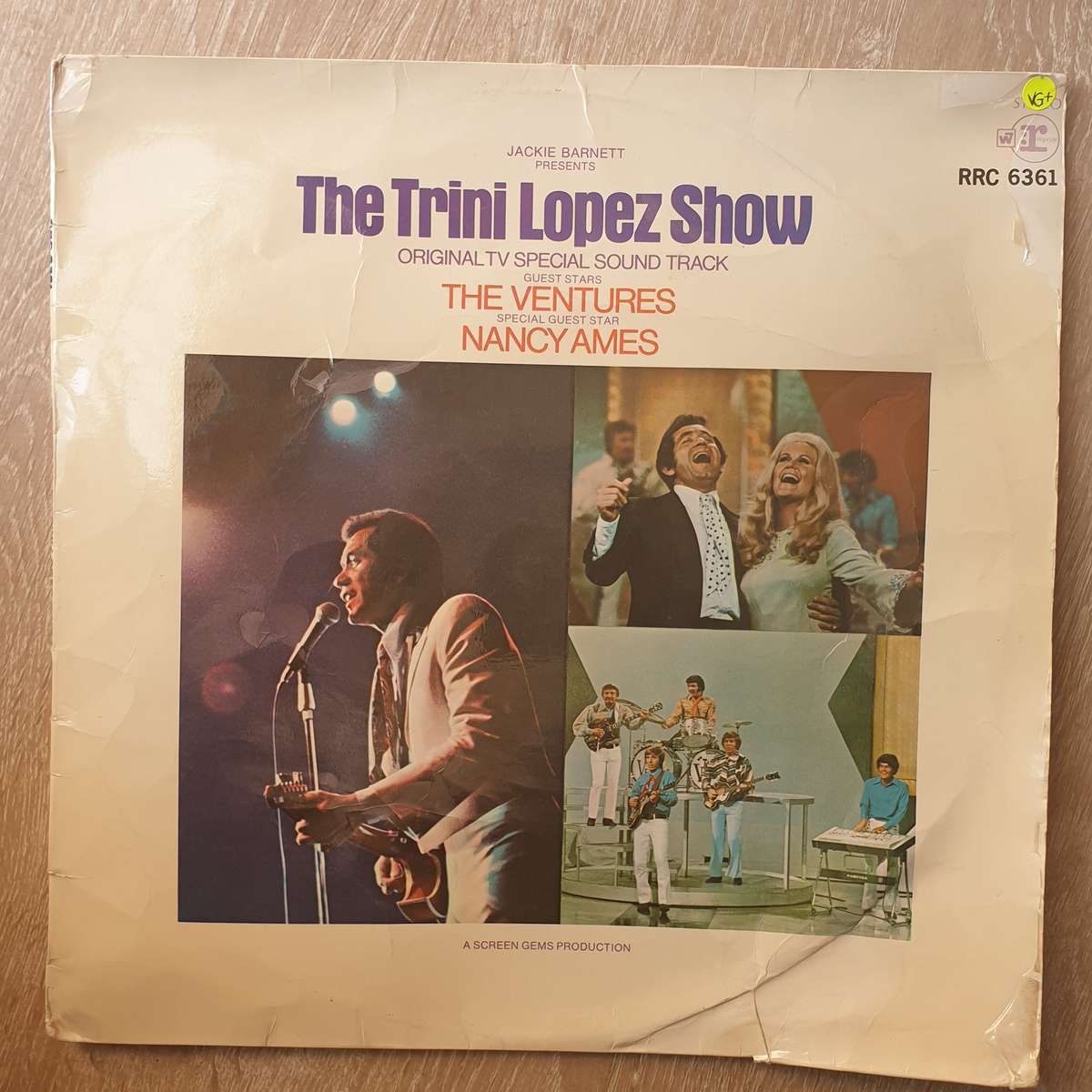 Trini Lopez Featuring The Ventures + Nancy Ames  The Trini Lopez Show - Vinyl LP Record - V...