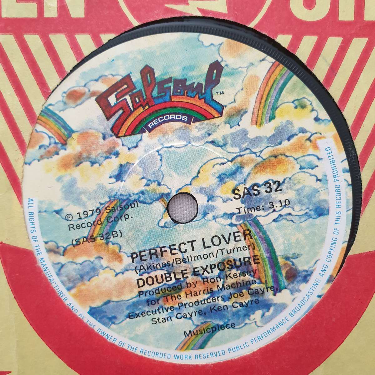Double Exposure  I Got The Hots For Ya - Vinyl 7" Record - Very-Good+ Quality (VG+)