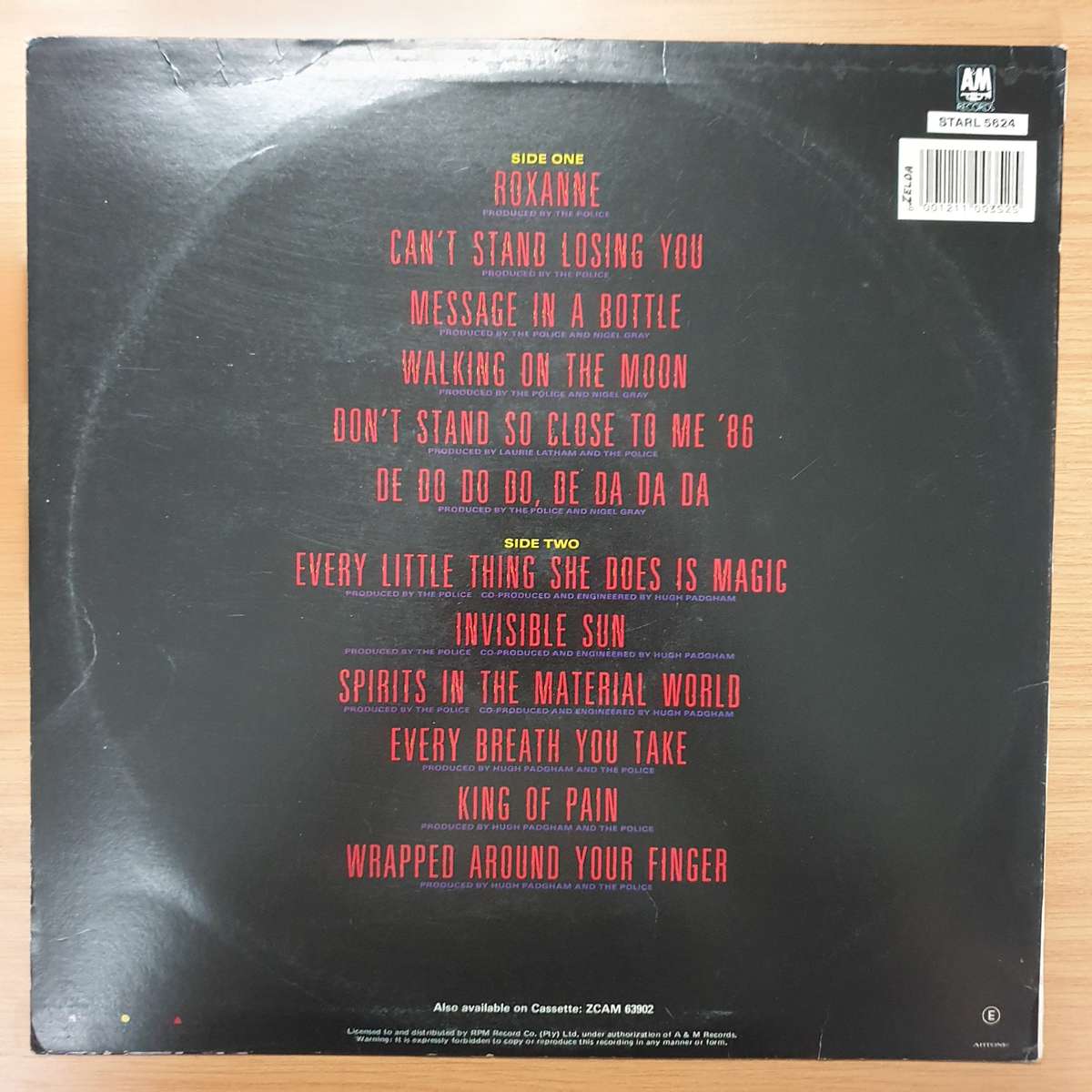 The Police  Every Breath You Take (The Singles) - Vinyl LP Record - Very-Good+ Quality (VG+)