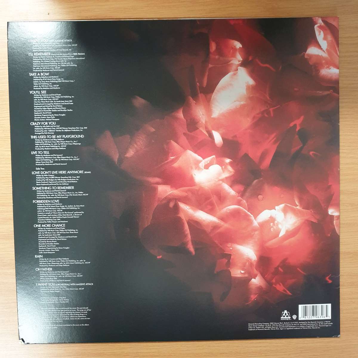 Madonna  Something To Remember  - Vinyl LP Record - Very-Good+ Quality (VG+)