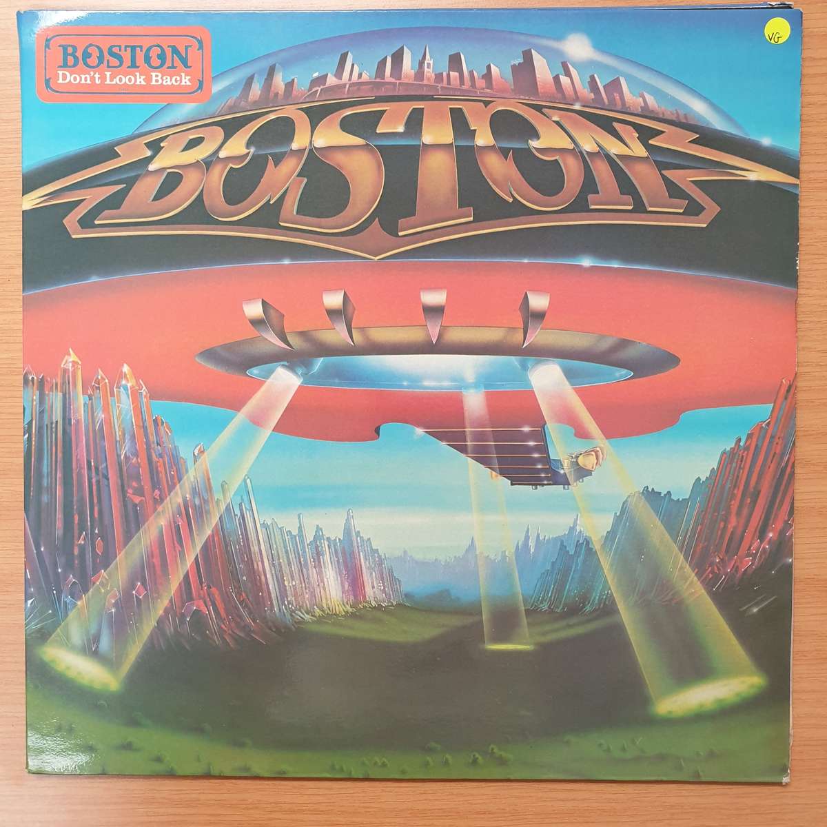 Boston - Don't Look Back  - Vinyl LP Record - Very-Good Quality (VG) (SCD)