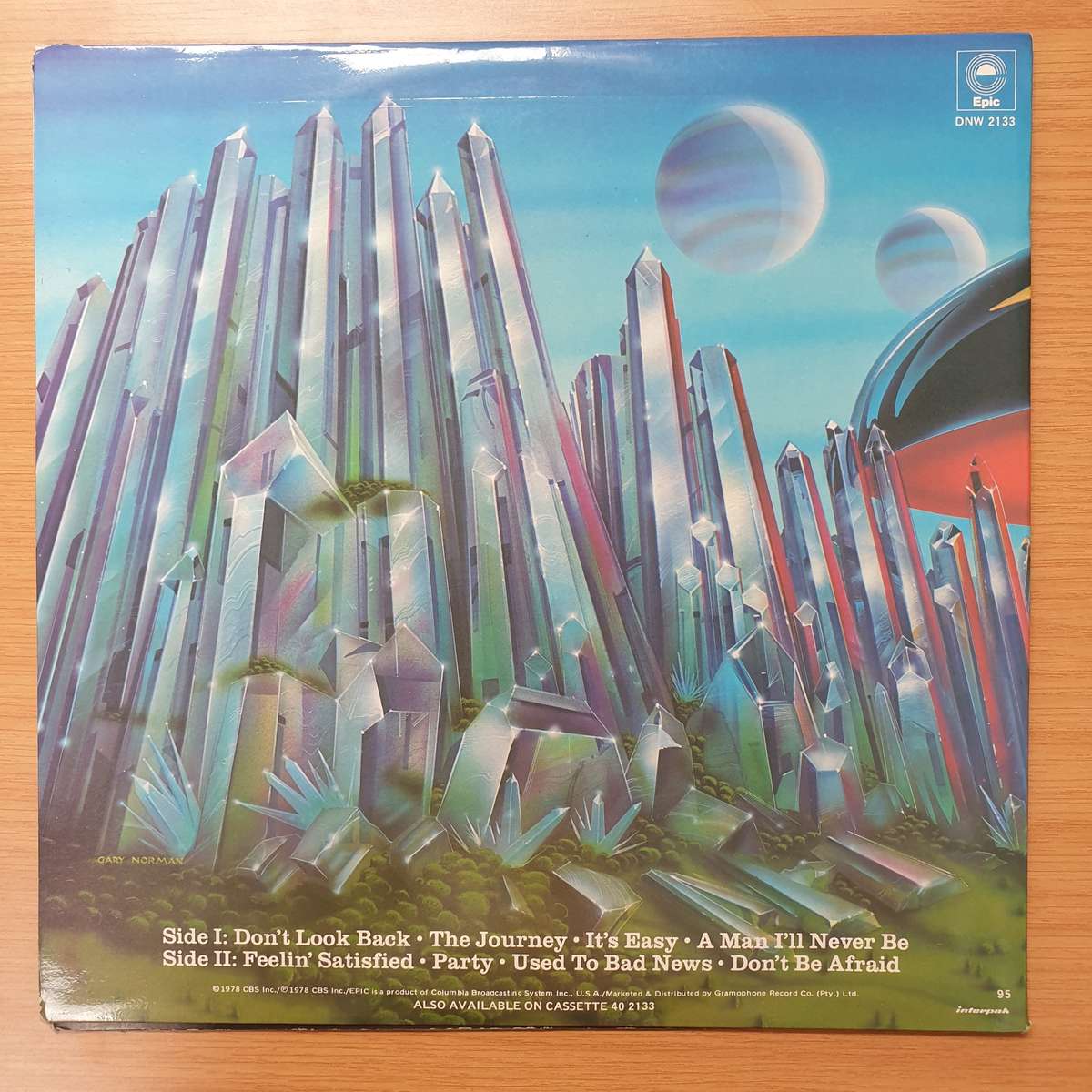 Boston - Don't Look Back  - Vinyl LP Record - Very-Good Quality (VG) (SCD)