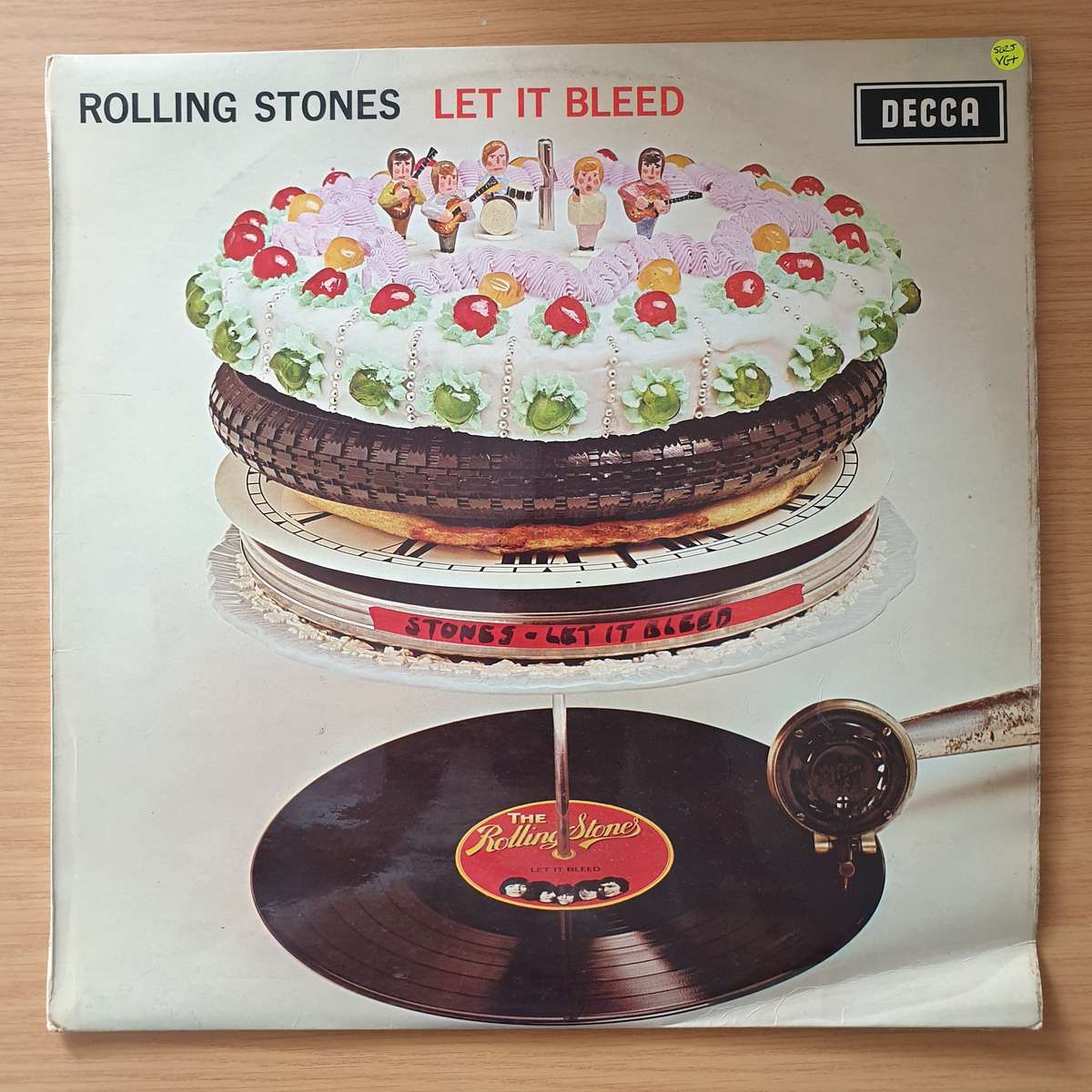 The Rolling Stones  Let It Bleed - Vinyl LP Record - Very-Good+ Quality (VG+) (verygoodplus)