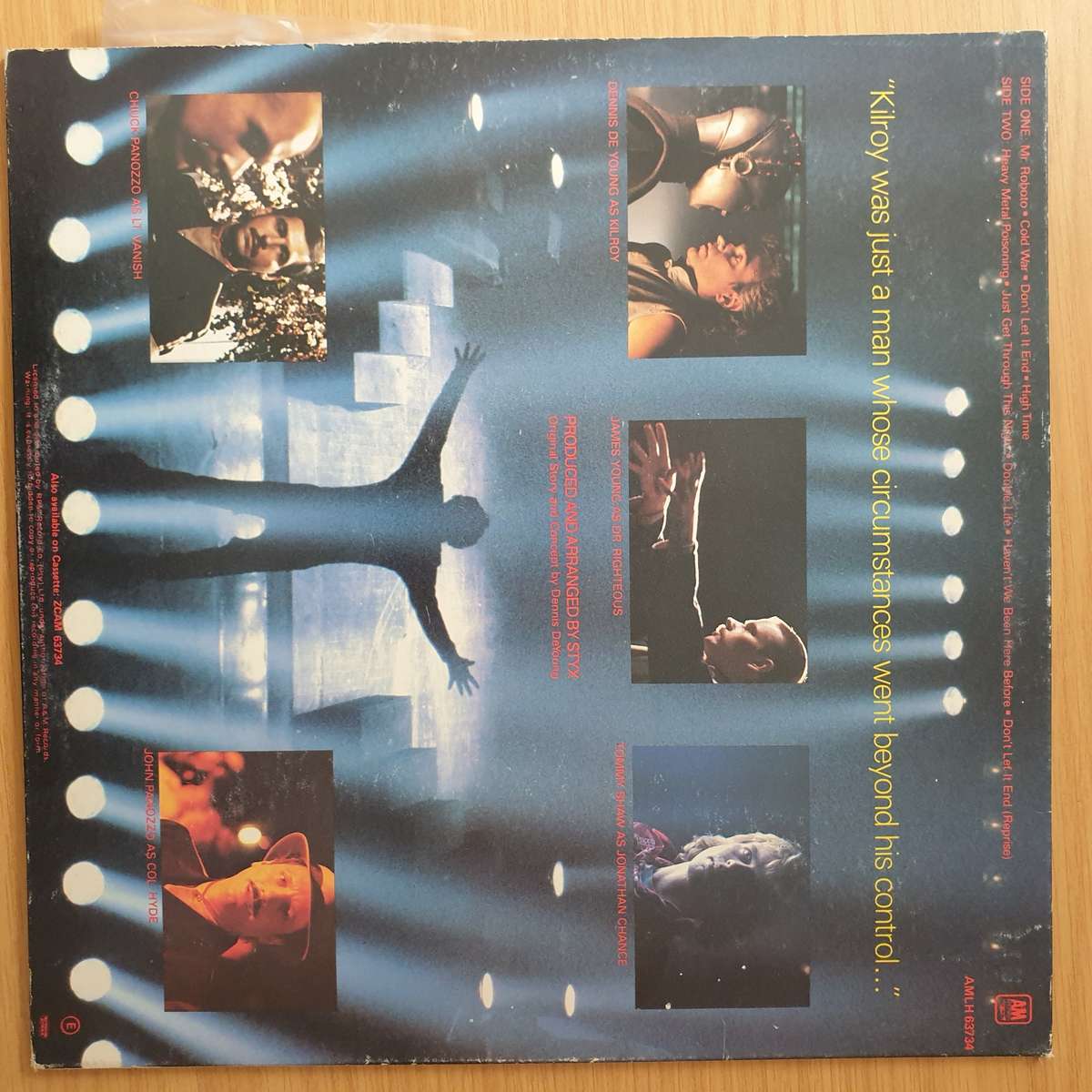 Styx  Kilroy Was Here - Vinyl LP Record - Very-Good+ Quality (VG+) (verygoodplus)
