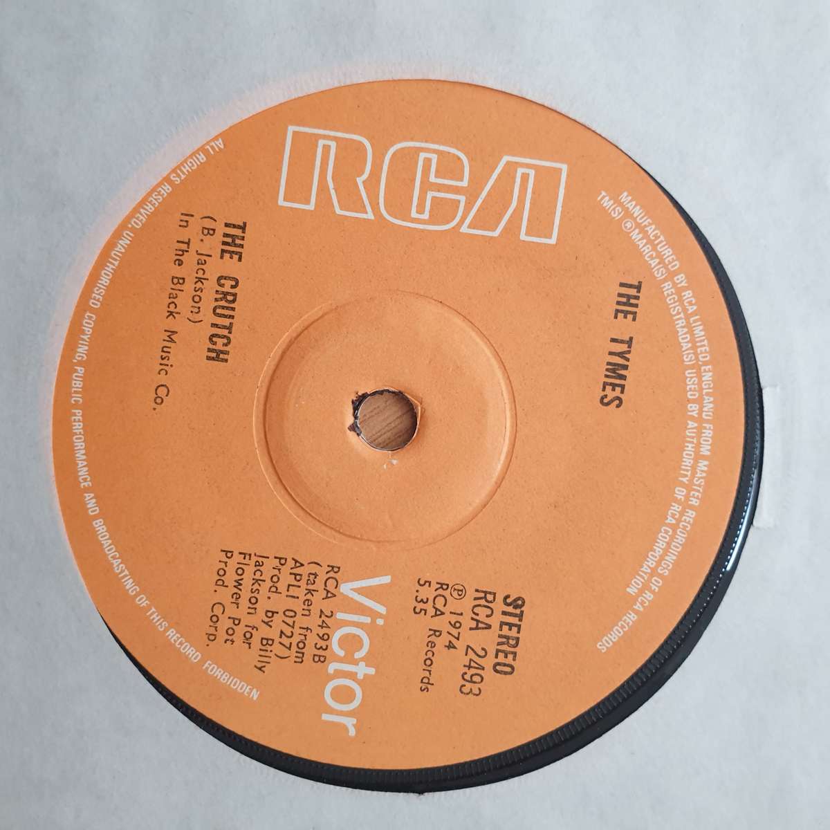 The Tymes  M/s Grace - Vinyl 7" Record - Very-Good+ Quality (VG+) (verygoodplus)