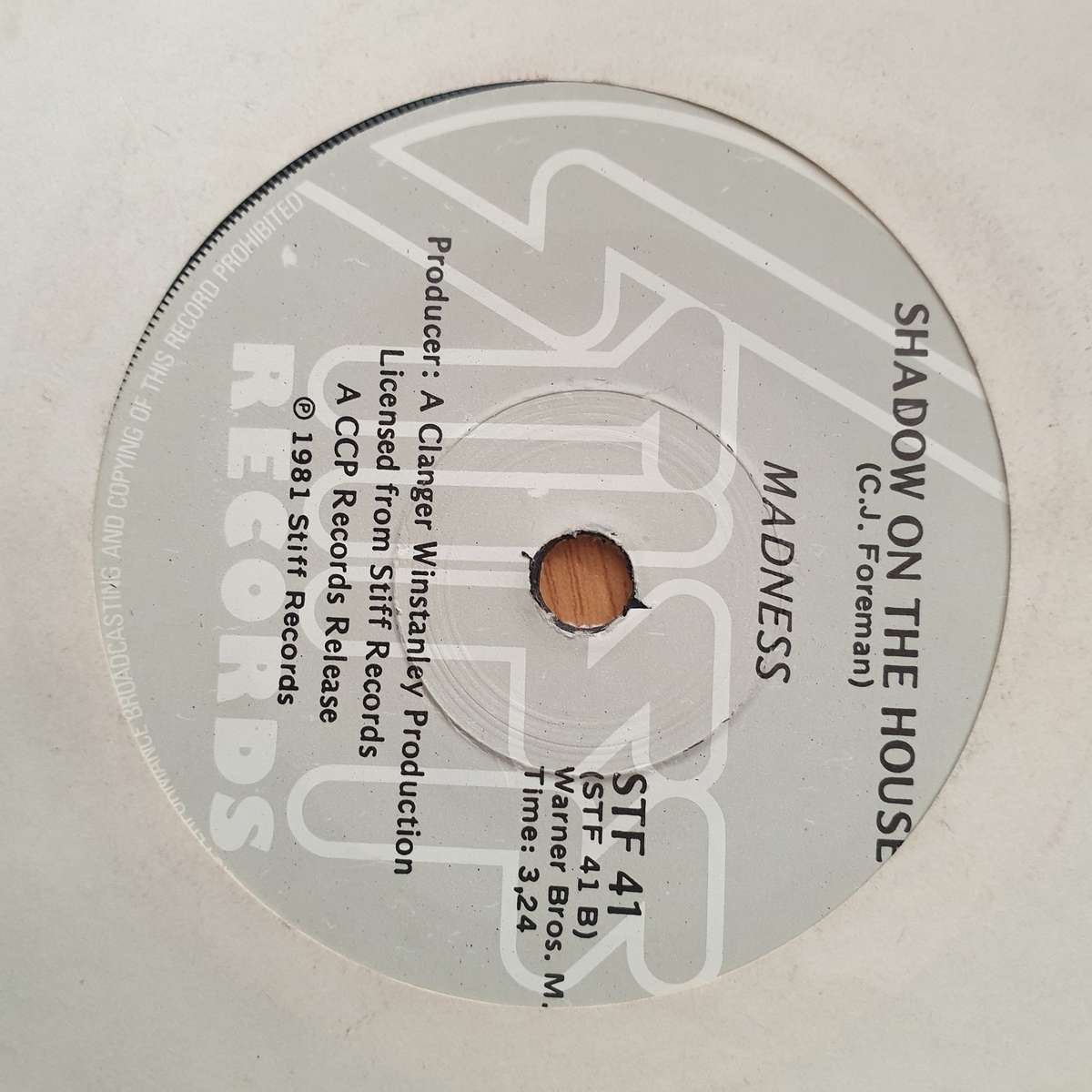 Madness  It Must Be Love - Vinyl 7" Record - Very-Good+ Quality (VG+) (verygoodplus)
