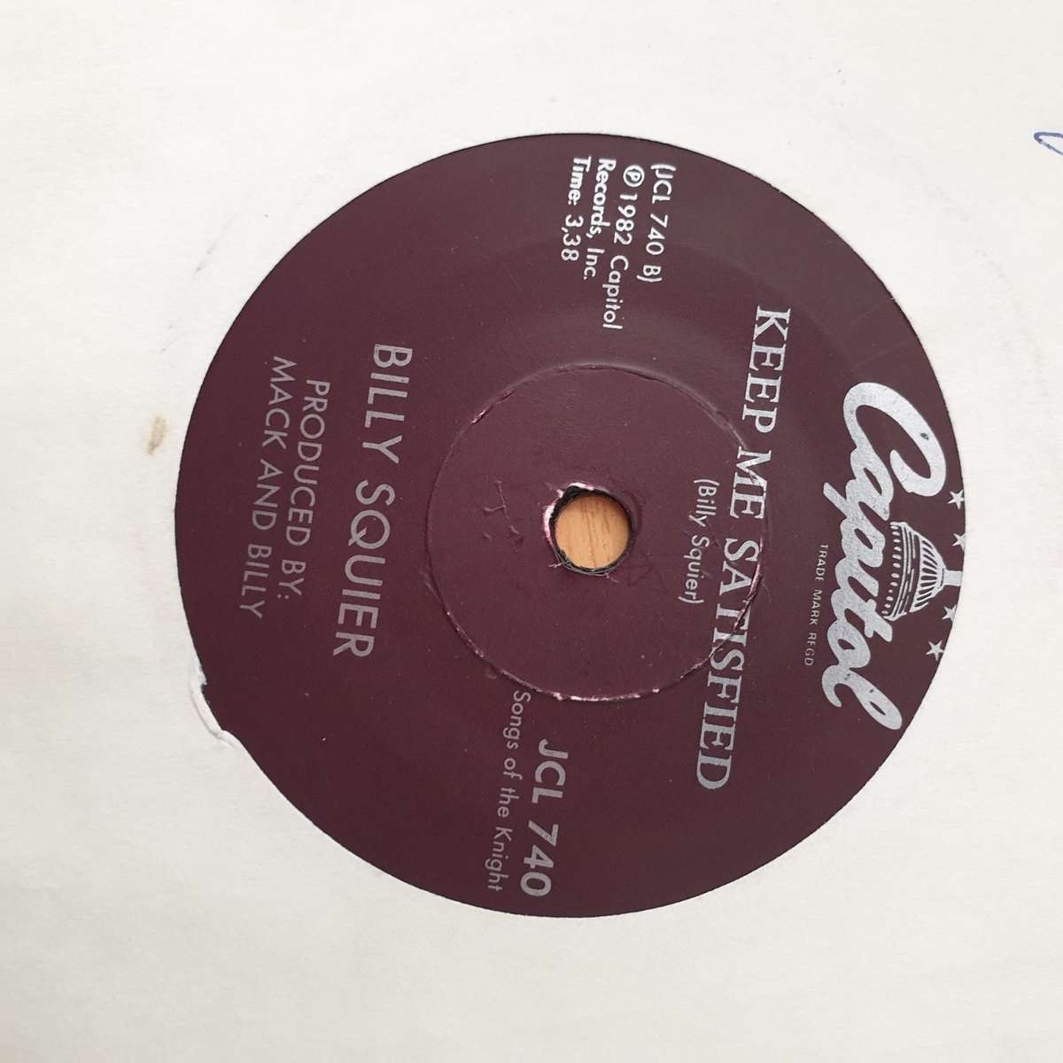 Billy Squier  Everybody Wants You - Vinyl 7" Record - Very-Good+ Quality (VG+) (verygoodplus)