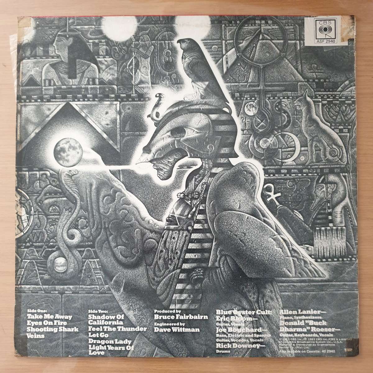 Blue Oyster Cult - the Revolution By Night - Vinyl LP Record (VG+)