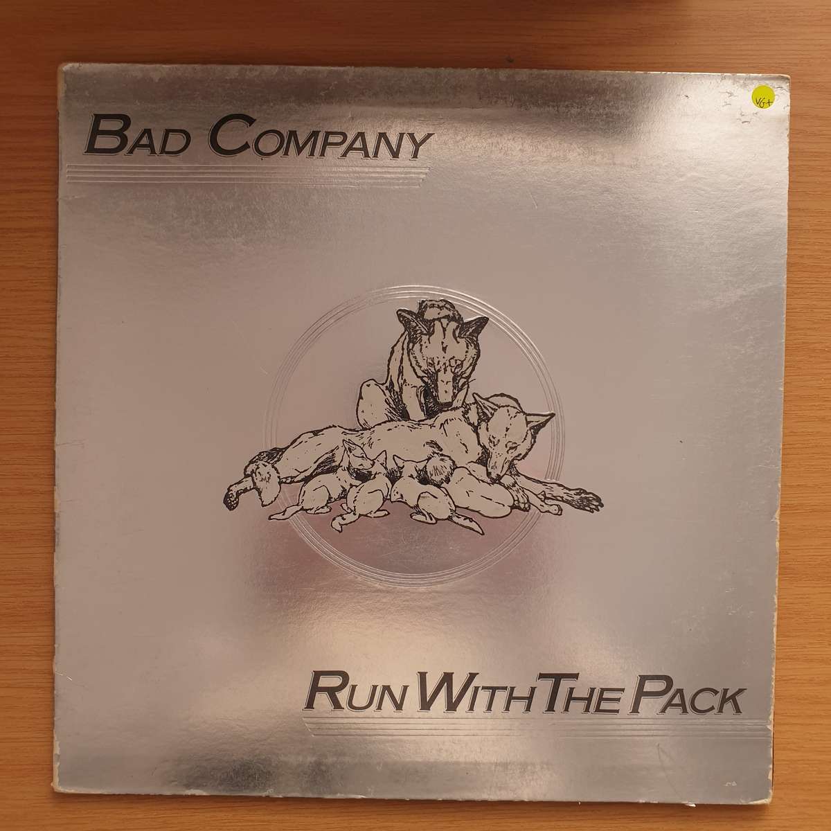 Bad Company  Run With The Pack - Vinyl LP Record - Very-Good+ Quality (VG+)