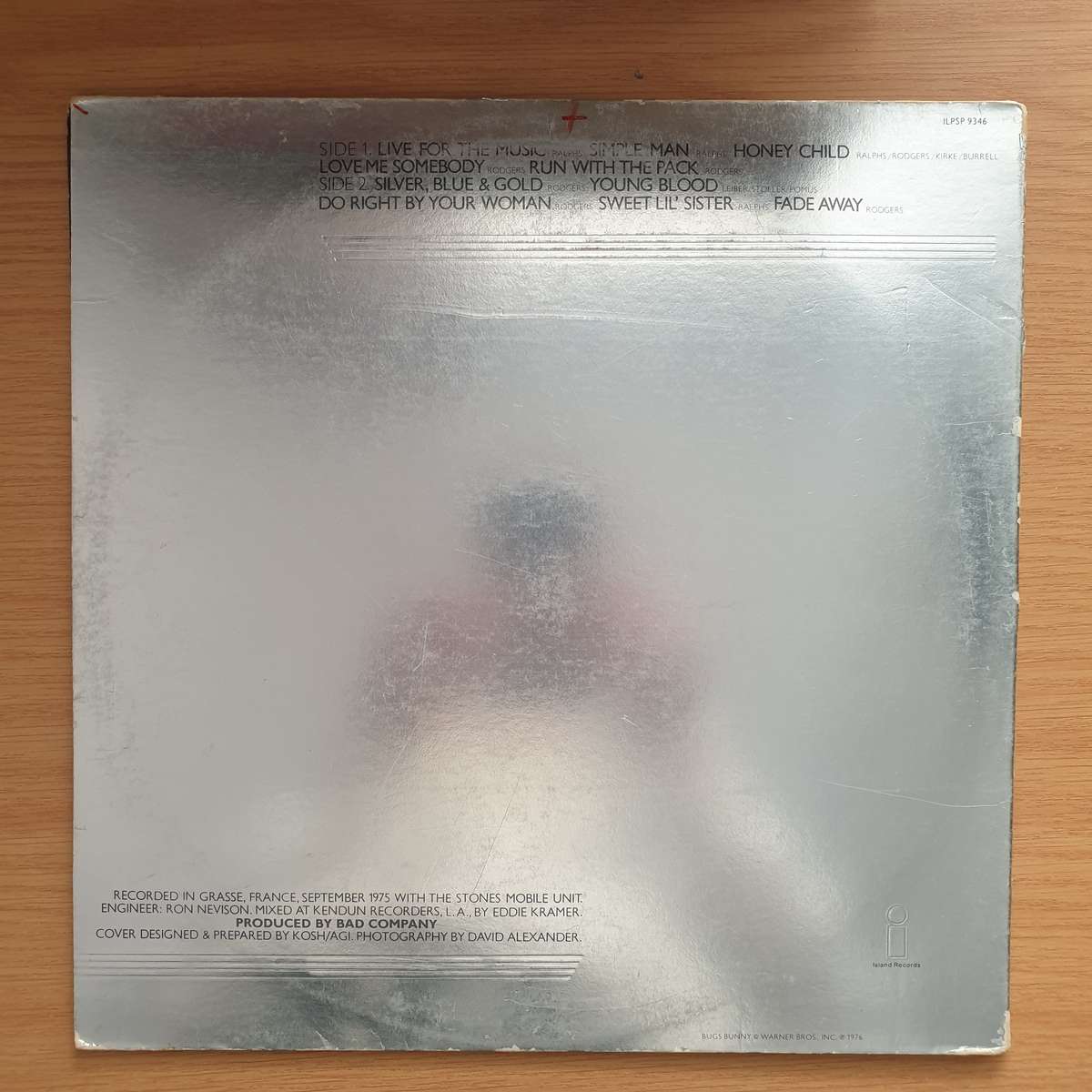 Bad Company  Run With The Pack - Vinyl LP Record - Very-Good+ Quality (VG+)