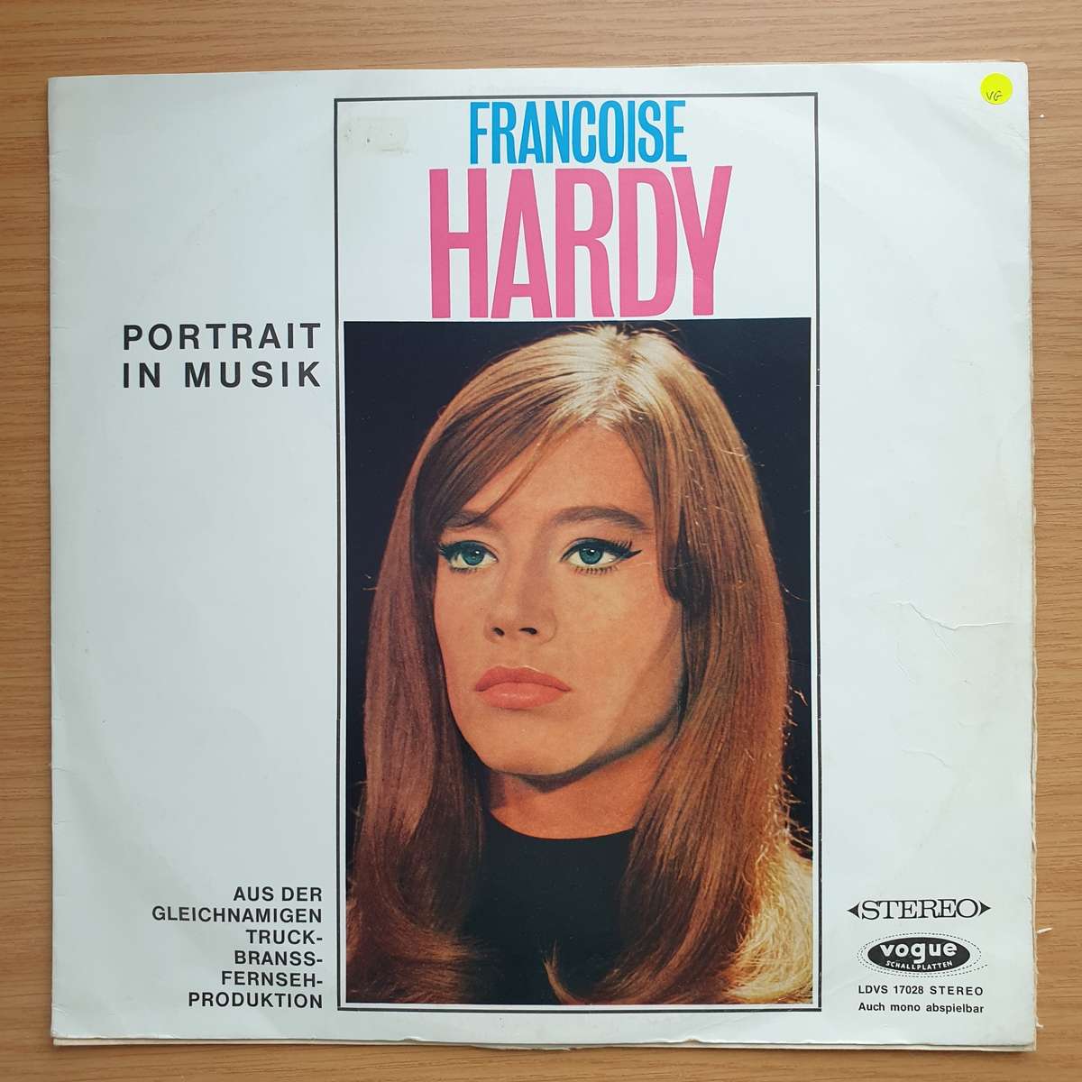Francoise Hardy  Portrait In Musik -  Vinyl LP Record  (VG)