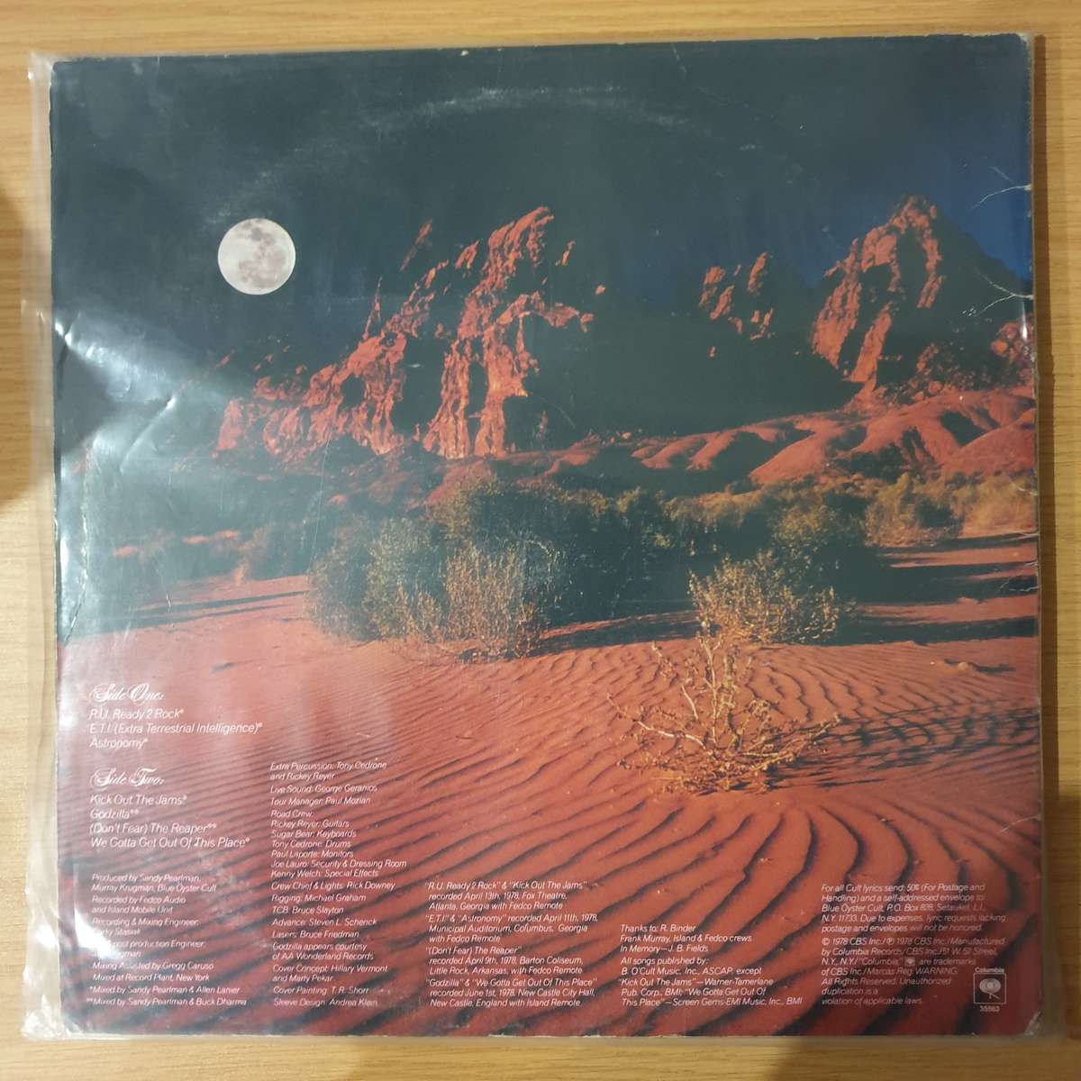 Blue Oyster Cult  Some Enchanted Evening - Vinyl LP Record - Very-Good+ Quality (VG+)