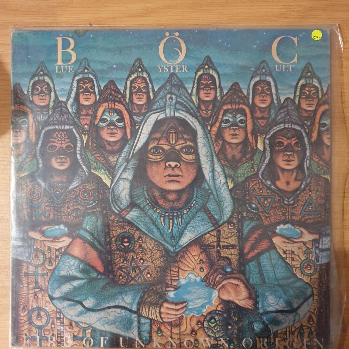 Blue Oyster Cult  Fire Of Unknown Origin - Vinyl LP Record - Very-Good+ Quality (VG+)