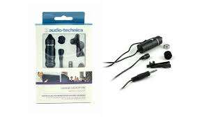 Audio Technica ATR-3350IS (Omnidirectional Lavalier Microphone (also works with Smartphones) (3350)