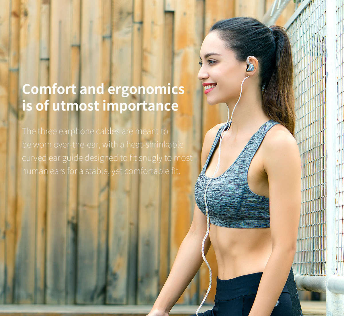 FiiO -  LC-2.5C - MMCX - 2.5mm Balanced - Earphone Replacement Cable (LC-2.5C)) (Ships Next Day)