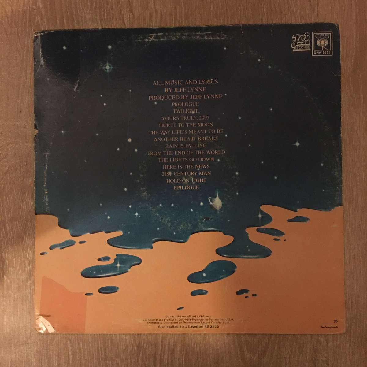 ELO - Time -  Vinyl LP Record - Opened  - Very-Good Quality (VG)