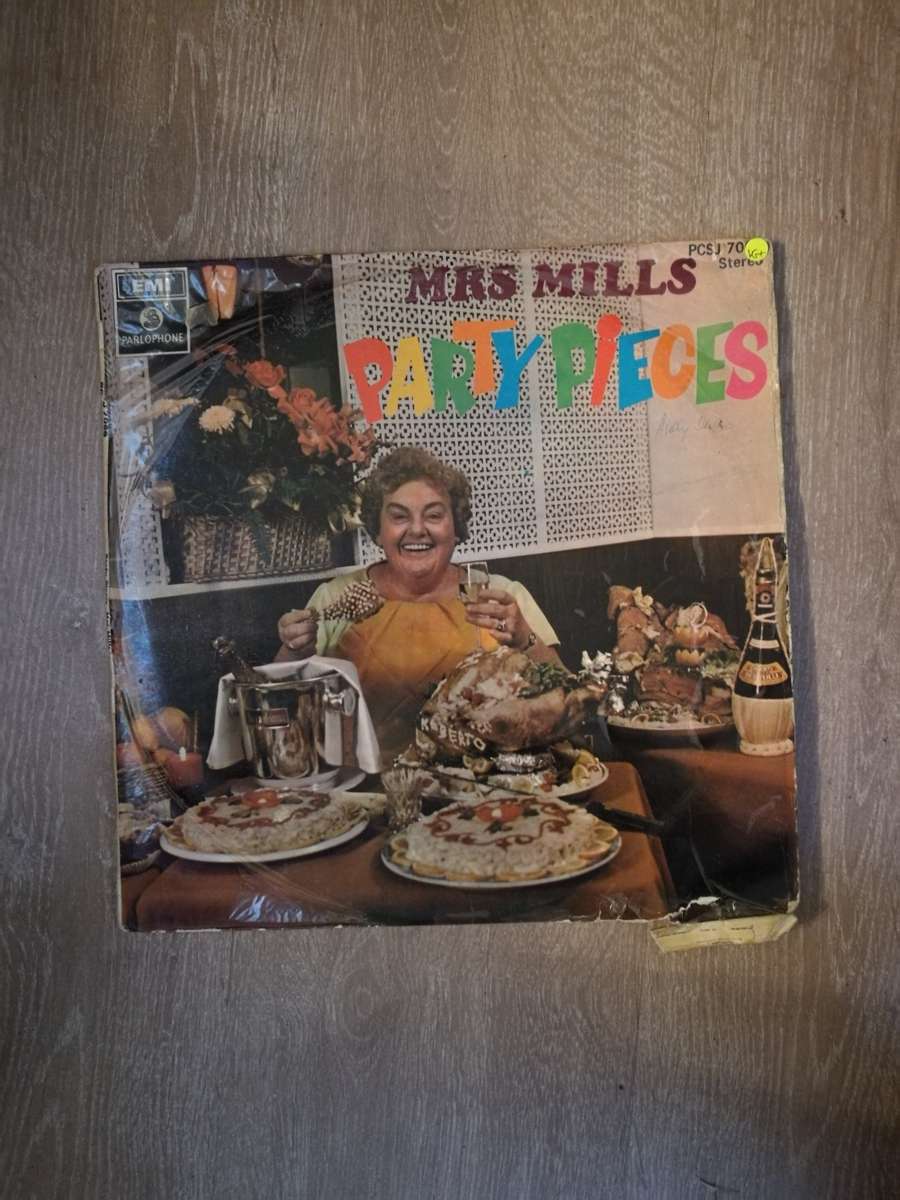Mrs Mills - Party Pieces - Vinyl LP Record - Opened  - Very-Good+ Quality (VG+)