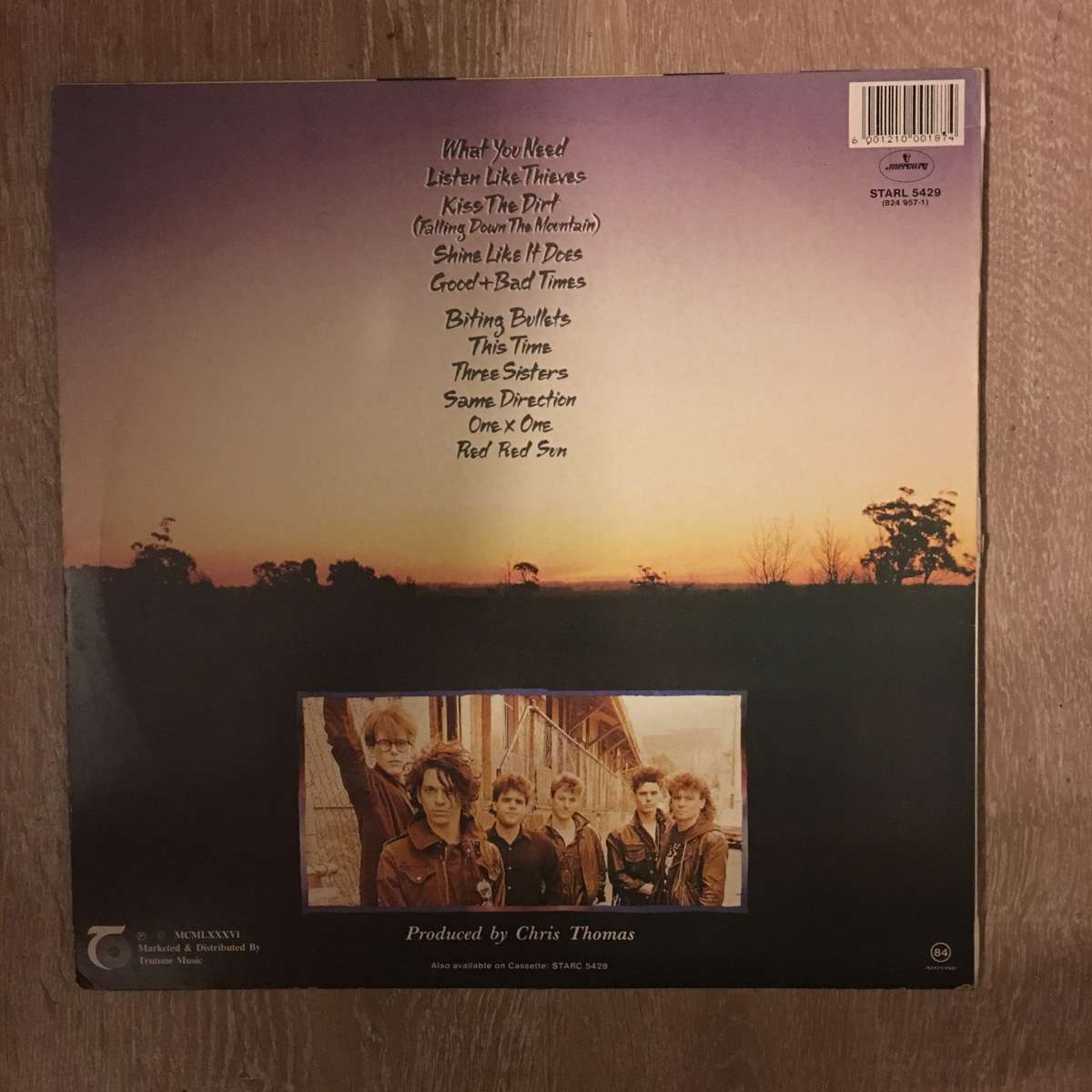 Inxs - Listen Like Thieves - Vinyl LP Record - Opened  - Very-Good+ Quality (VG+)