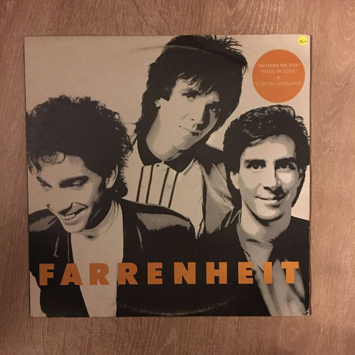 Farrenheit - Farrenheit - Vinyl LP Record  - Very-Good+ Quality (VG+)