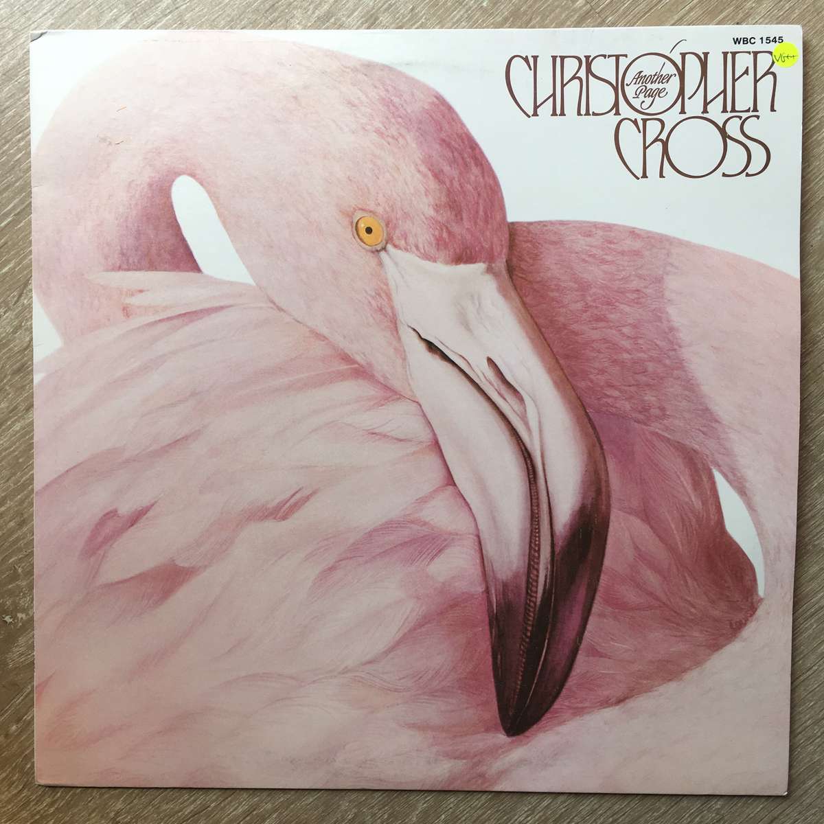 Christopher Cross - Another Page - Vinyl LP Record (VG+)