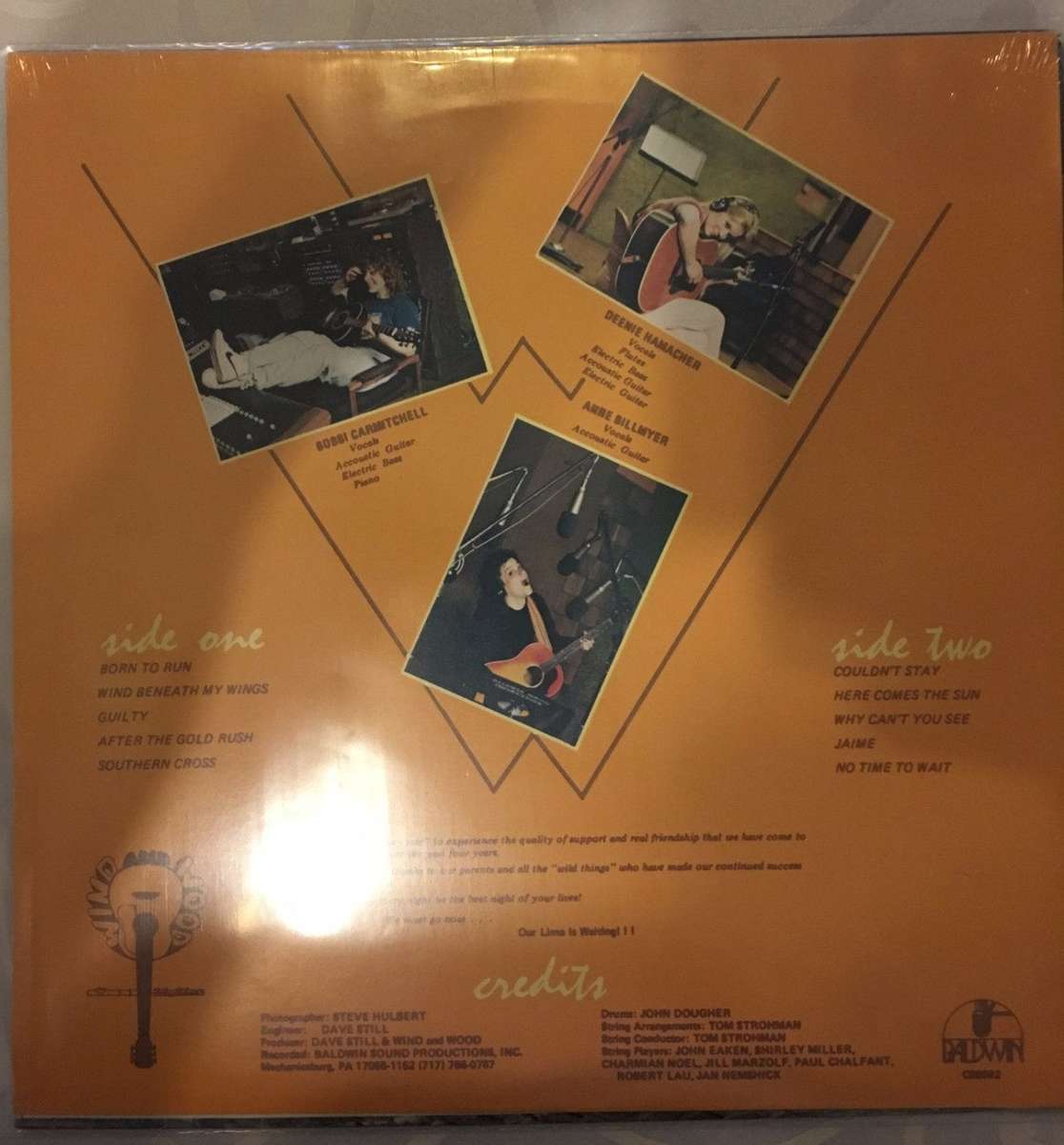 Wind and Wood  - The Limo is Waiting -  Vinyl LP Record - Sealed