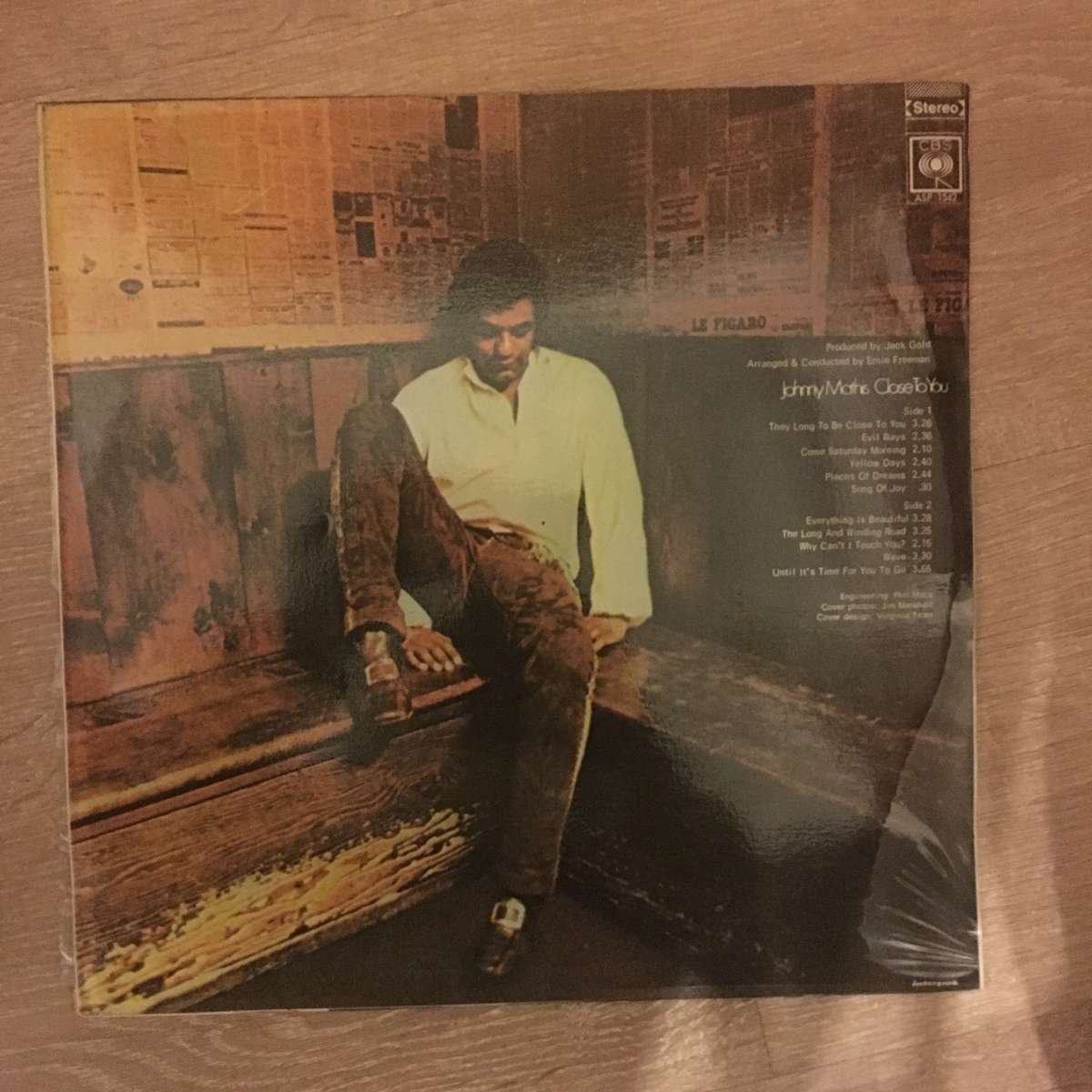 Johnny Mathis - Close To You - Vinyl LP Record (VG+)