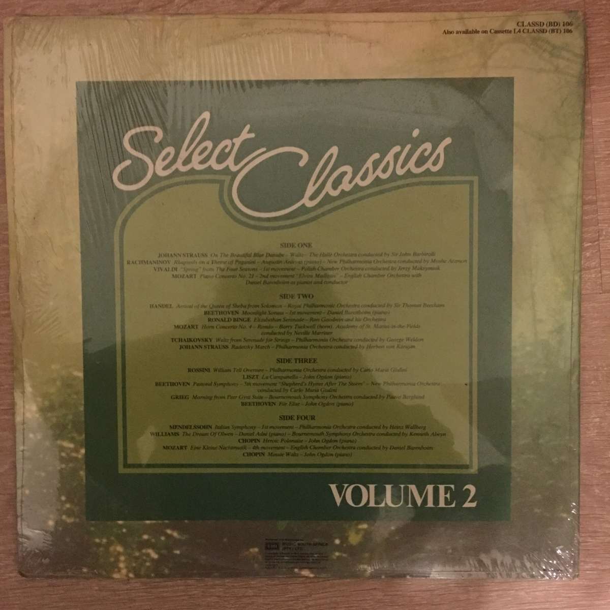 Select Classics - Vol 2 - Vinyl LP Record - Sealed