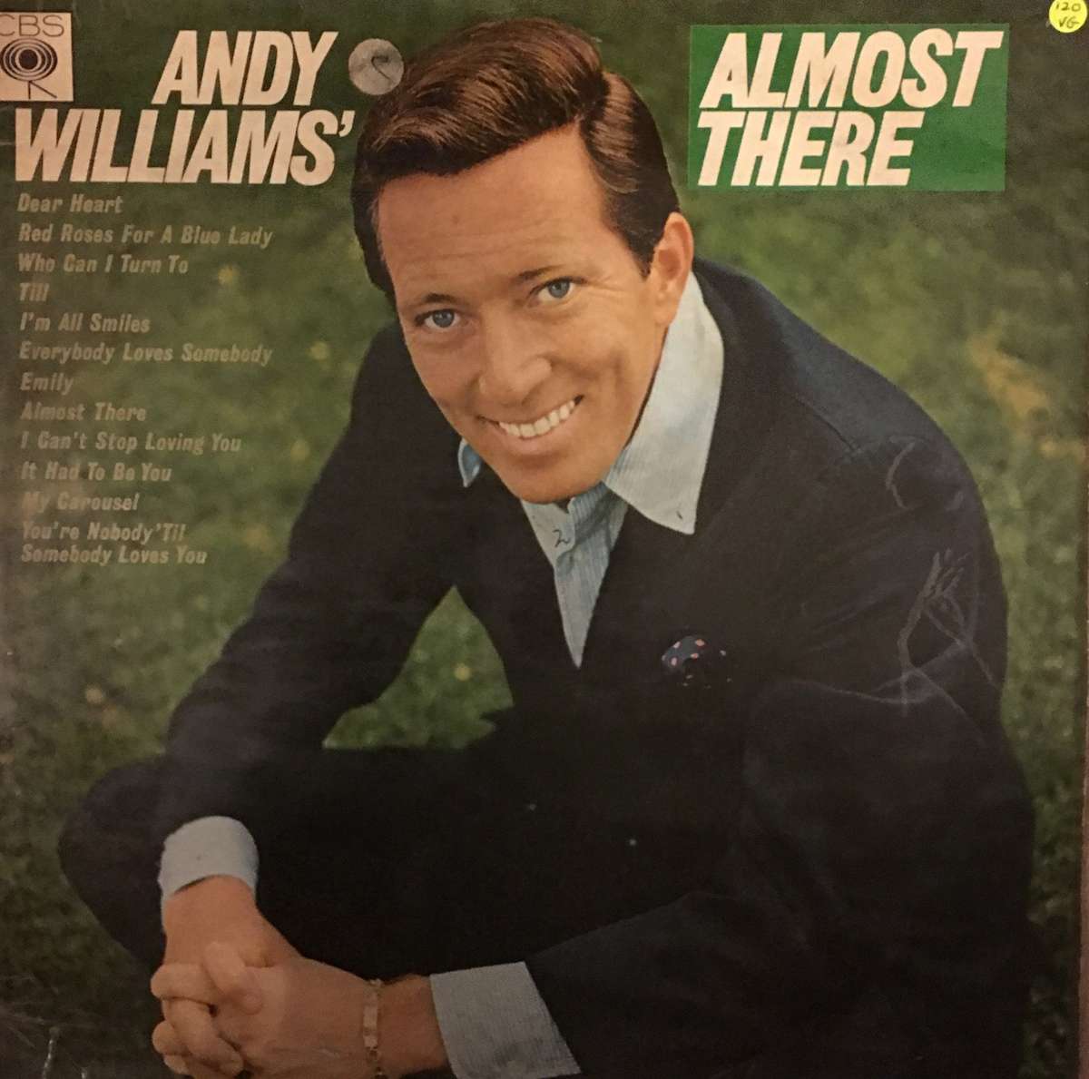 Andy Williams - Almost There - Vinyl LP Record - Very-Good Quality (VG)