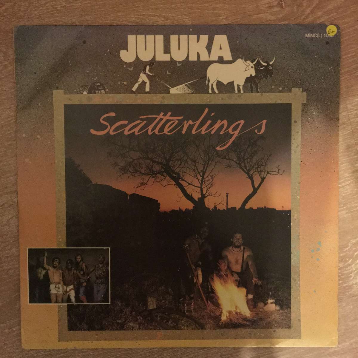 Juluka - Scatterings - Vinyl LP Record - Opened  - Good+ Quality (G+)