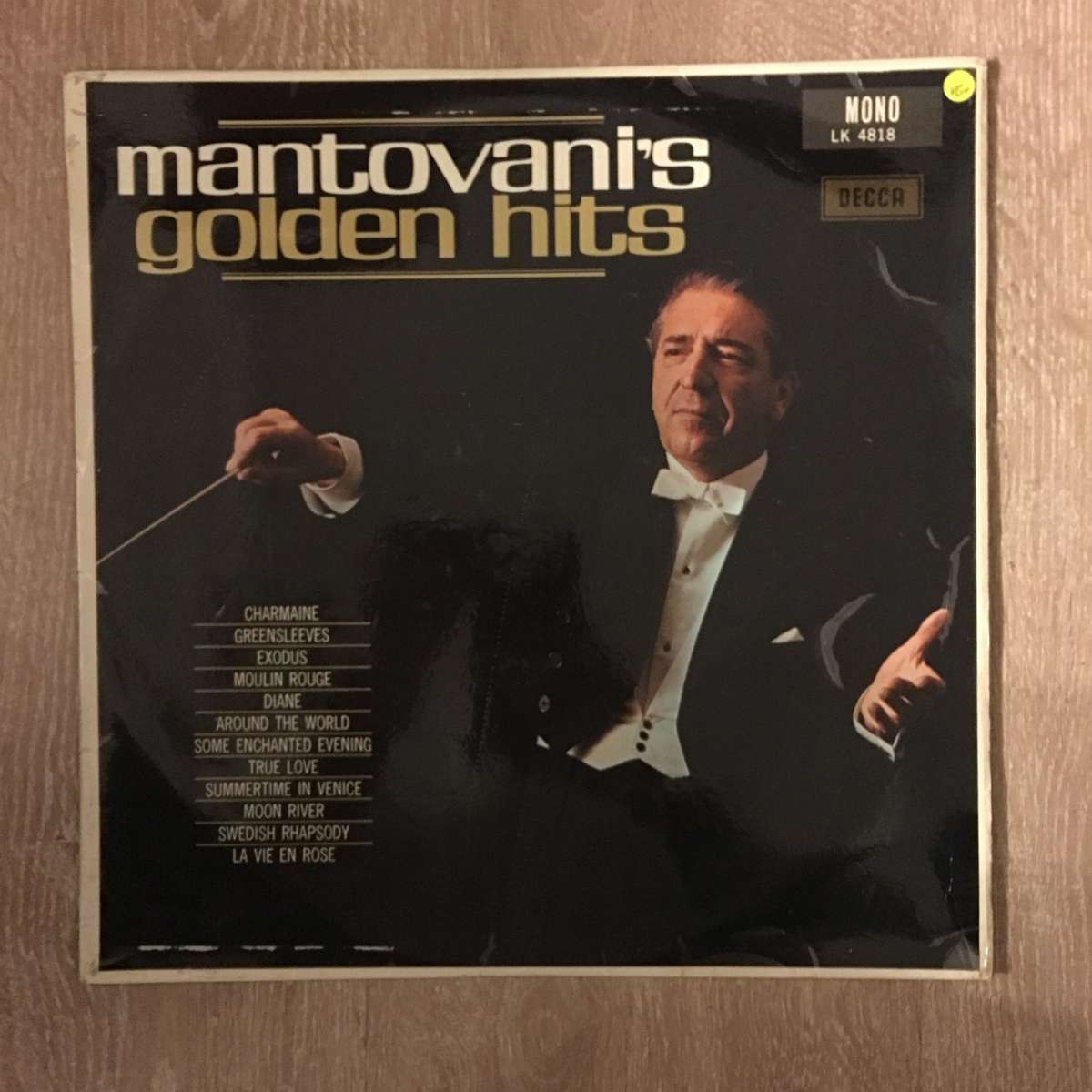 Mantovani's Golden Hits  - Vinyl LP Record - Opened  - Very-Good+ Quality (VG+)