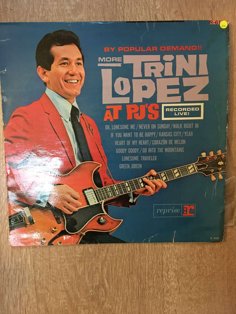 Trini Lopez - At PJ's - Vinyl LP Record - Opened  - Good Quality (G)