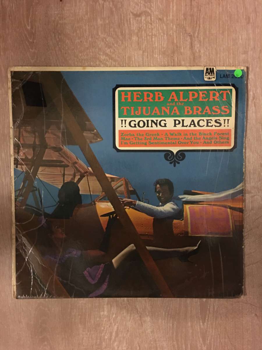 Herb Alpert and the Tijuana Brass - Going Places- Vinyl LP Record - Opened  - Good Quality (G)
