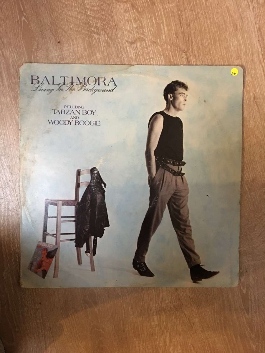 Baltimora - Living in the Background - Vinyl LP Record - Opened  - Good+ Quality (G+)