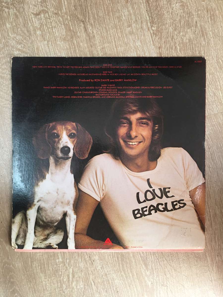 Barry Manilow - Trying' To Get The Feeling - Vinyl LP Record   - Good+ Quality (G+)